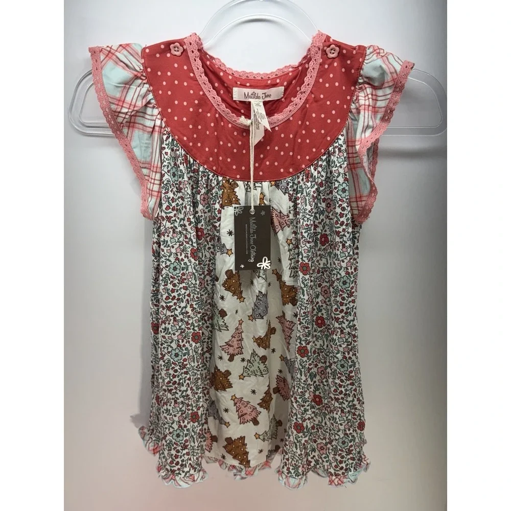 Matilda Jane girls size 10Y lounge set soft modal blend fall holiday Ruffles - Picture 3 of 16